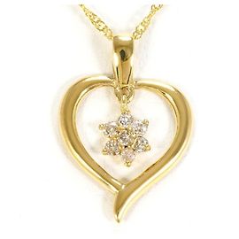 Autre Marque Collana in oro giallo 18K con diamante