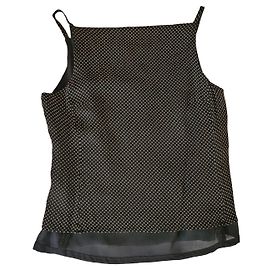 Top Valentino Jeans a pois - Nero