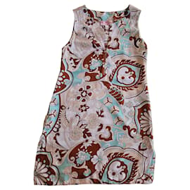Vestido de playa Blumarine estampado paisley