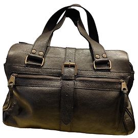 Mulberry Borsa Satchel in pelle nera