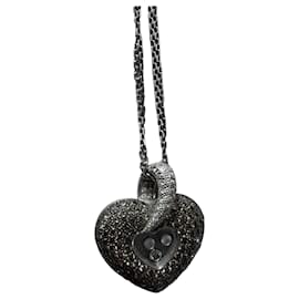 Chopard Happy Diamonds Herz Halskette aus Weißgold