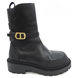 Botas de piel de becerro Christian Dior DIOR EMPREINTE