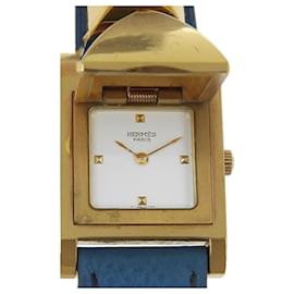 Montre Hermes Medor en acier inoxydable - Hermès