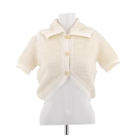 Creme-farbener Cardigan mit Textur - Jacquemus