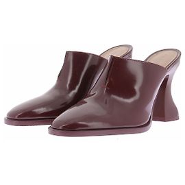 Mule Cha-Cha Bottega Veneta in vernice bordeaux