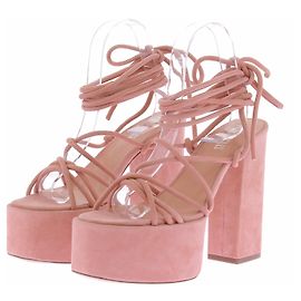 Paris Texas Sandalias de tacón rosas