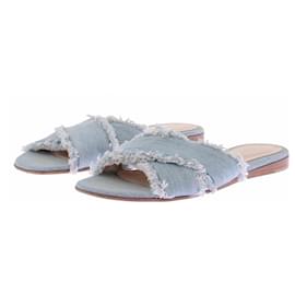 Sandali in denim blu - Gianvito Rossi