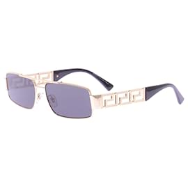 Occhiali da sole in metallo dorato - Versace