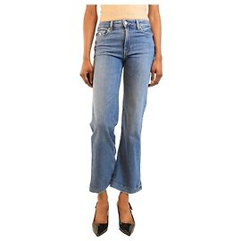 Paige Jeans Blue Leenah Wide-Leg Jeans - Größe UK 6