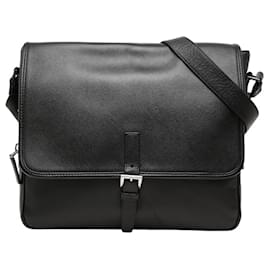 Borsa a tracolla con placca logo Triangle Prada