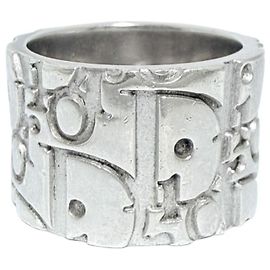 Anello a fascia in argento sterling 925 da uomo Christian Dior