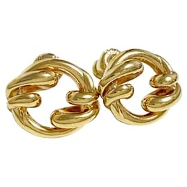 Fendi Filo Stud Ohrringe für Damen, Gold