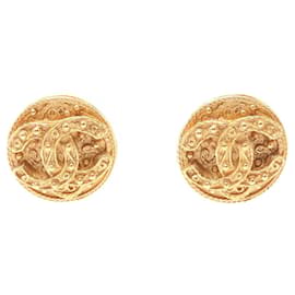 Orecchini a clip Coco Mark placcati oro Chanel