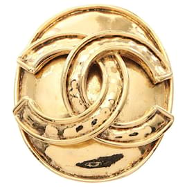 Spilla Chanel Coco Mark placcata oro