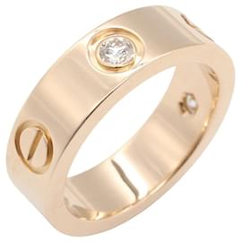 Anello Love di Cartier in oro rosa 18K con diamanti