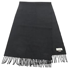 Hermes Black Cashmere Stole - Hermès