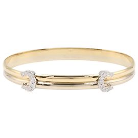 Bracciale con charm Cartier in oro 18K