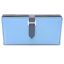 Hermès Hermes Bearn Soufflé Bi-fold Long Wallet