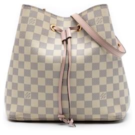 Louis Vuitton White Damier Azur Neonoe MM