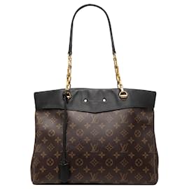 Louis Vuitton Brown Monogram Pallas Shopper