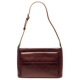 Louis Vuitton Red Monogram Mat Alston