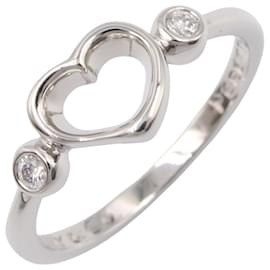 Anello a fascia Tiffany & Co. Open Heart con diamante