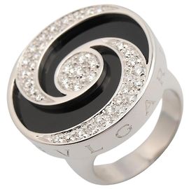 Bvlgari Bulgari Allegra Ring mit Diamant und Onyx
