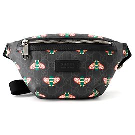 Borsa a tracolla Gucci Bee GG Supreme