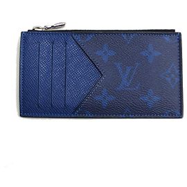 Portafoglio monete Louis Vuitton Monogram Taigarama