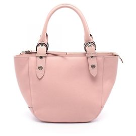 Bolso de mano en cuero rosa Salvatore Ferragamo