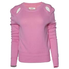 Isabel Marant Etoile, Rosa Rundhalspullover