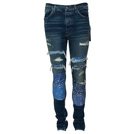 Amiri, jeans bandana patchwork vintage