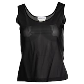 Mugler, Top transparente negro - Thierry Mugler