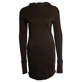 RTA, Hoodie-Kleid in Khaki