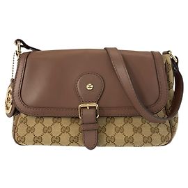 Bolsa de ombro Gucci Sukey em lona GG e couro