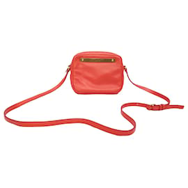 Borsa a tracolla Marc by Marc Jacobs con placca logo in pelle arancione