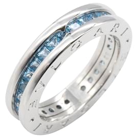 Anillo de banda Bvlgari B-zero1 en topacio azul - Bulgari