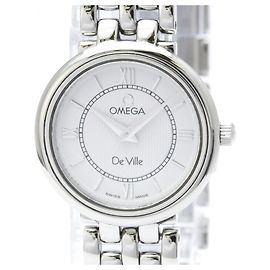 RELOJ OMEGA De Ville de acero inoxidable de cuarzo para mujer 7574.31