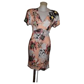 Vestido corto floral Blumarine