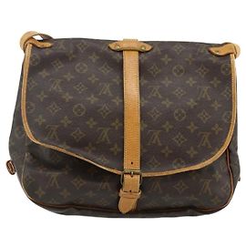 Louis Vuitton Saumur Monogram Canvas 35
