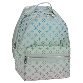 LOUIS VUITTON Monogram Iridescent Discovery Rucksack Grau M14184 Auth 179853SAM