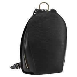 Zaino LOUIS VUITTON Epi Mabillon Nero M52232 LV Auth 179576