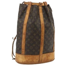 LOUIS VUITTON Monogram Randonnee GM Shoulder Bag M42244 LV Auth 180289