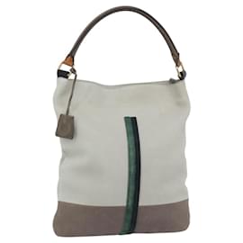 Céline Borsa a tracolla CELINE in pelle grigia e oro Auth ka4448