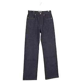 Vaqueros rectos azul marino - Fendi