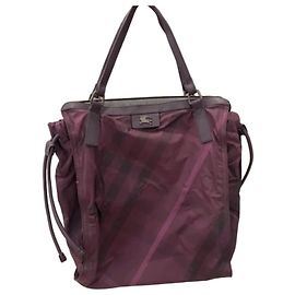 Burberry Nylon Tote Bag Lila
