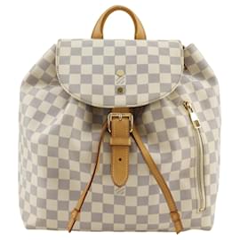 Zaino Louis Vuitton Speron in tela Damier Azur
