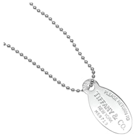 Collana con pendente ovale Return to Collection in argento sterling Tiffany & Co.