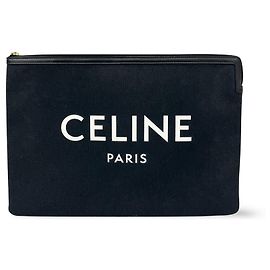 Céline Clutch Celine Canvas
