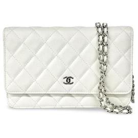 Chanel Chain CC Wallet on Chain Quilted Caviar medium